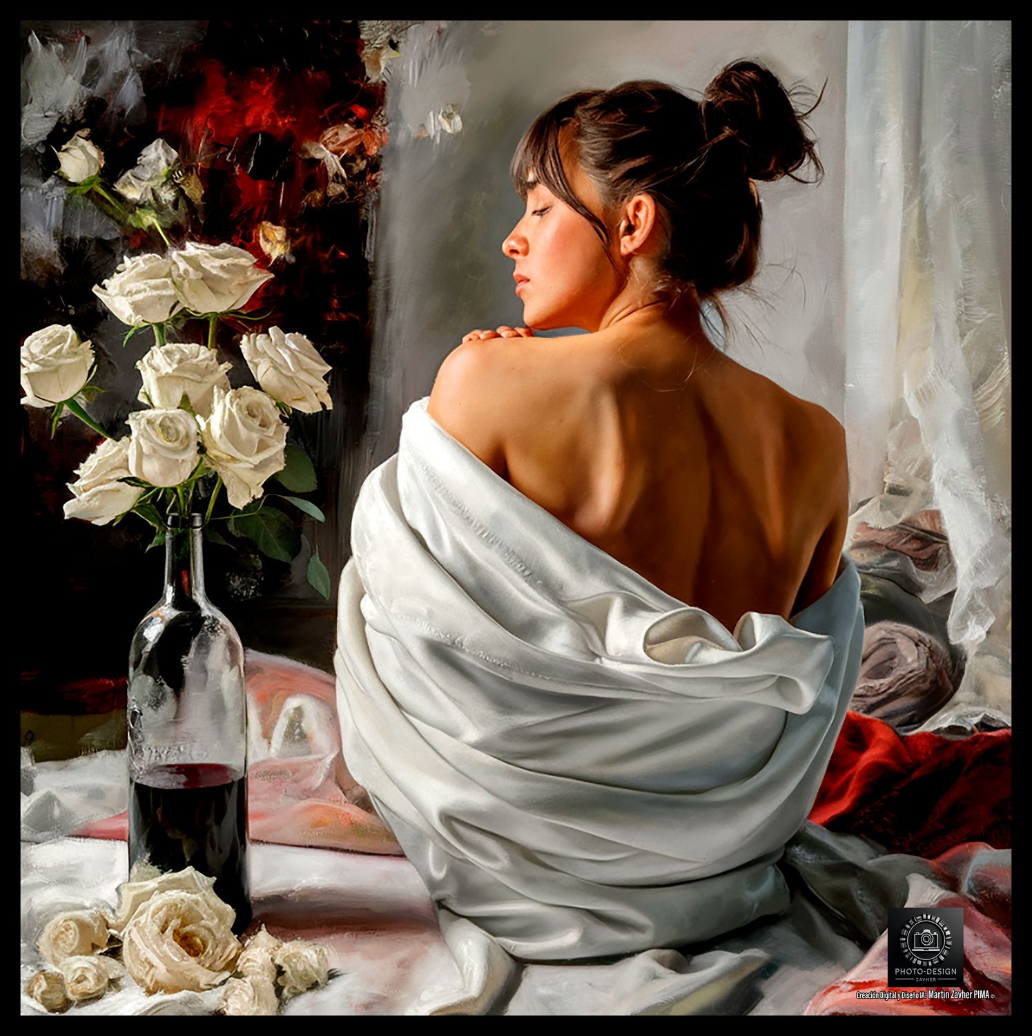 Cuadro Arte Digital 16 x 16 pulgadas