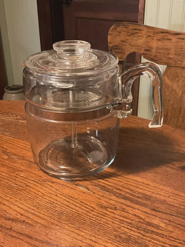 Pyrex Stovetop 9 Cup Percolator