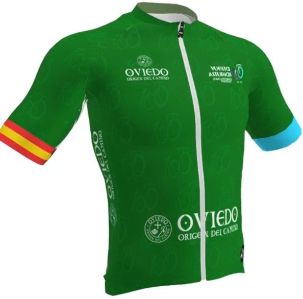 Maillot regularidad Vuelta Ciclista Asturias