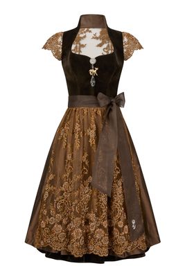 Dirndl „Doris  mit Spitzenrücken“