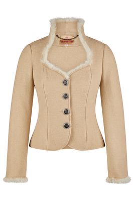 Jacke „Lara“ dunkelbeige Jacke „Lara“ dunkelbeige