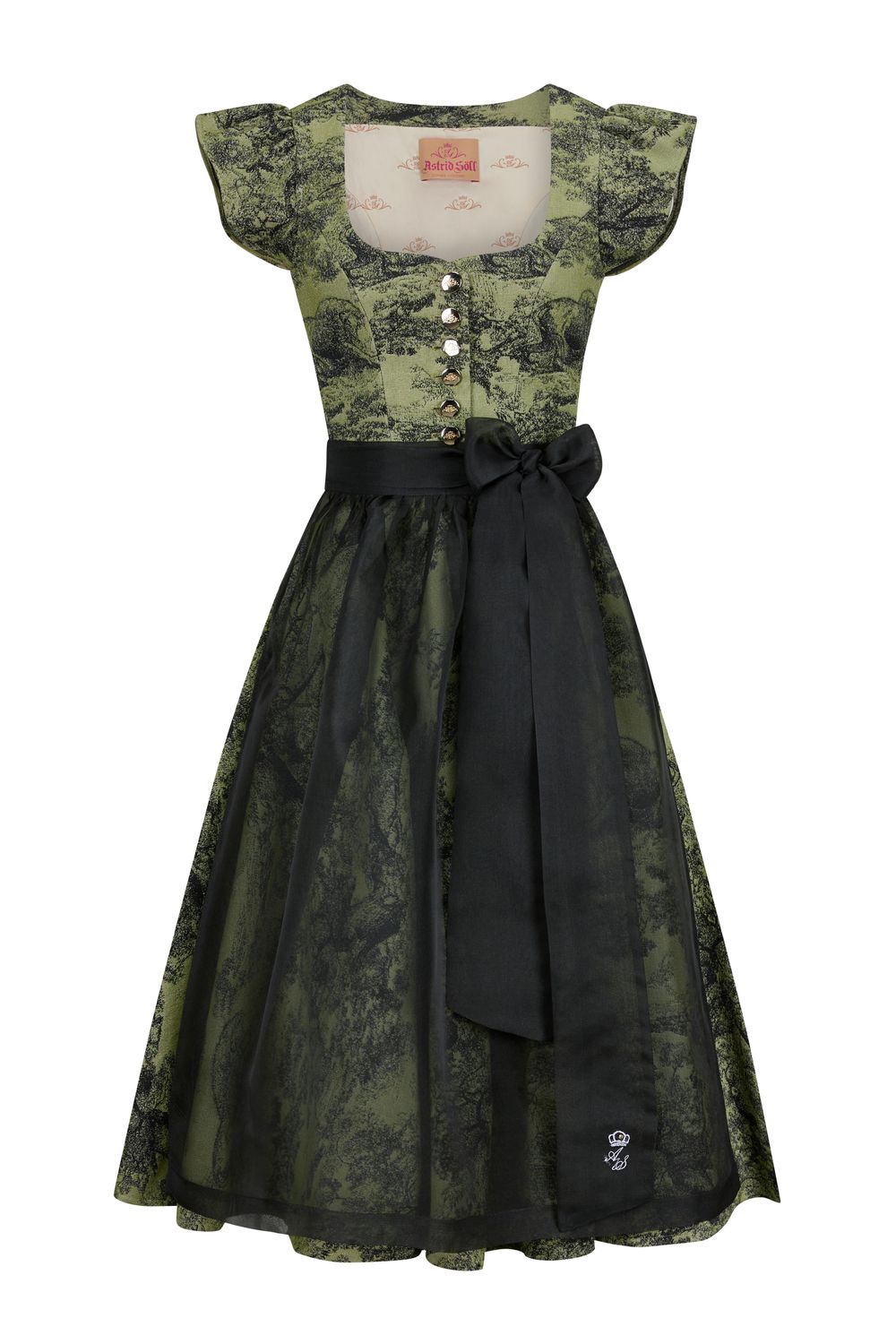 Trachtenkleid &quot;Funa grün&quot;