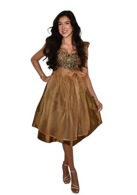 Dirndl „Lilly“ bronze mit Flügelarm