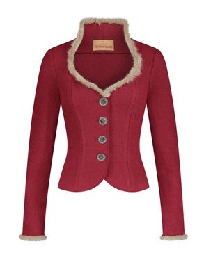 Jacke „Lara“ bordeaux 