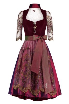 Dirndl „Maria“ mit Spitzenrücken