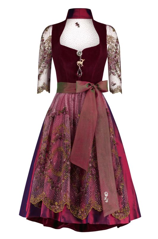 Dirndl „Maria“ mit Spitzenrücken