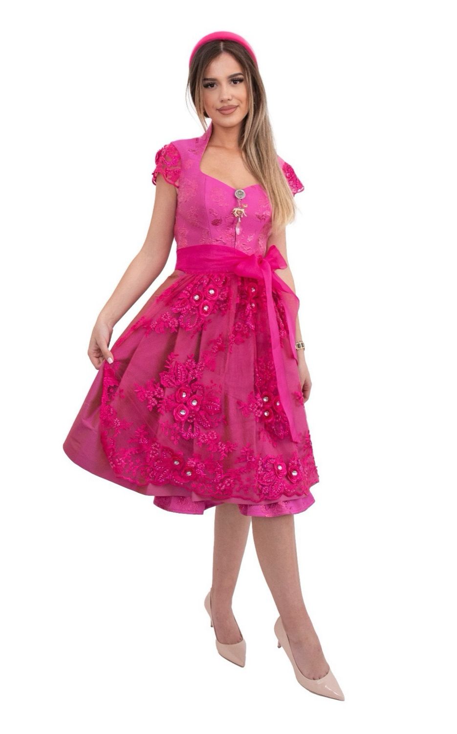 Dirndl „Annabelle pink“