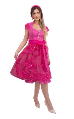Dirndl „Annabelle pink“