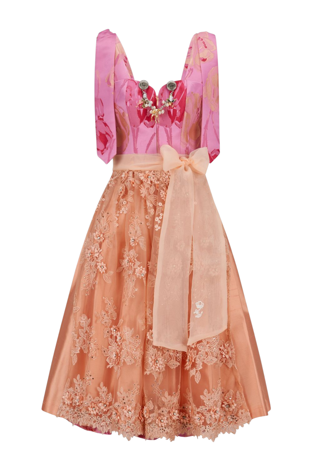 Schleifendirndl „Penelope“ koralle