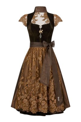 Dirndl „Doris  mit Spitzenrücken“