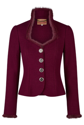 Jacke „Lara“ wine Jacke „Lara“ wine