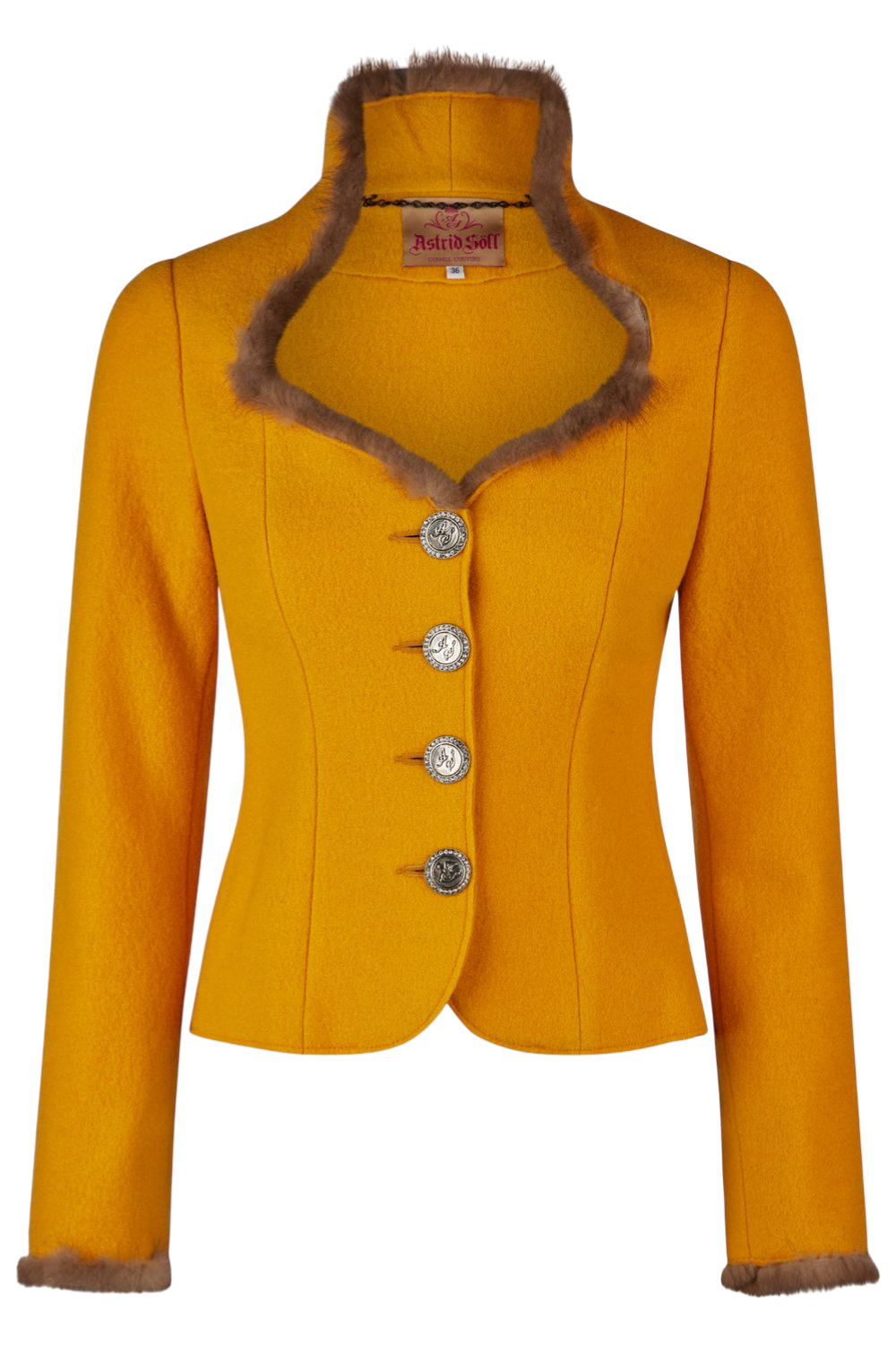 Jacke „Lara“ senfgelb