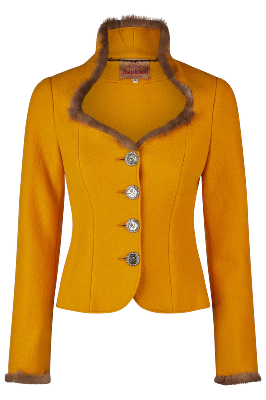 Jacke „Lara“ senfgelb