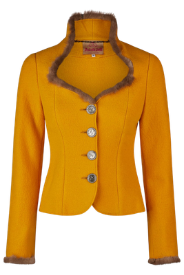 Jacke „Lara“ senfgelb Jacke „Lara“ senfgelb