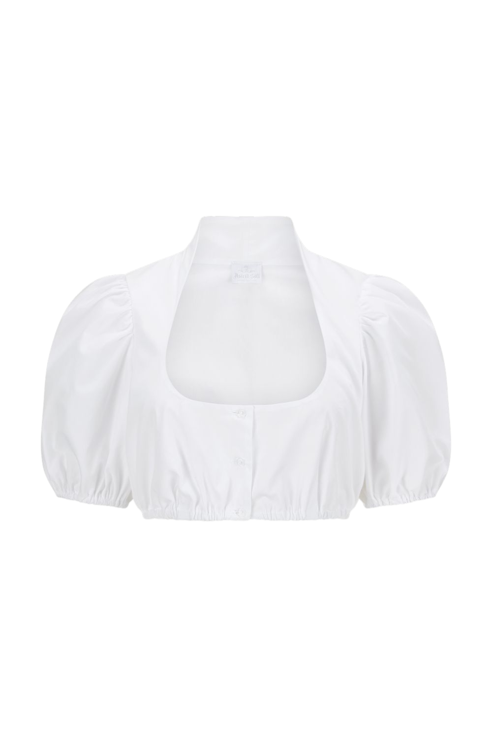 Baumwollbluse „Arabella“ weiß