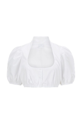 Baumwollbluse „Arabella“ weiß Baumwollbluse „Arabella“ weiß