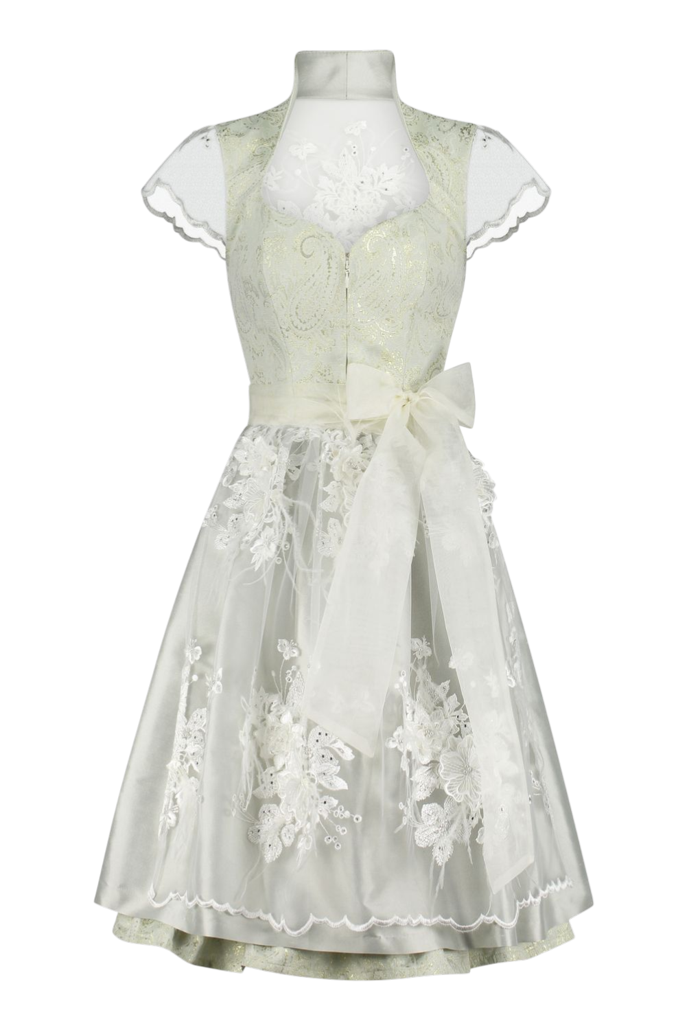 Dirndl „Waldfee“ mit Spitzenrücken