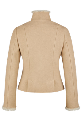 Jacke „Lara“ dunkelbeige