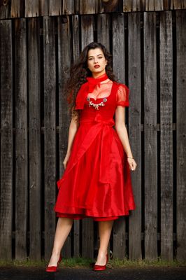 Tupfenbluse „Nadira“
