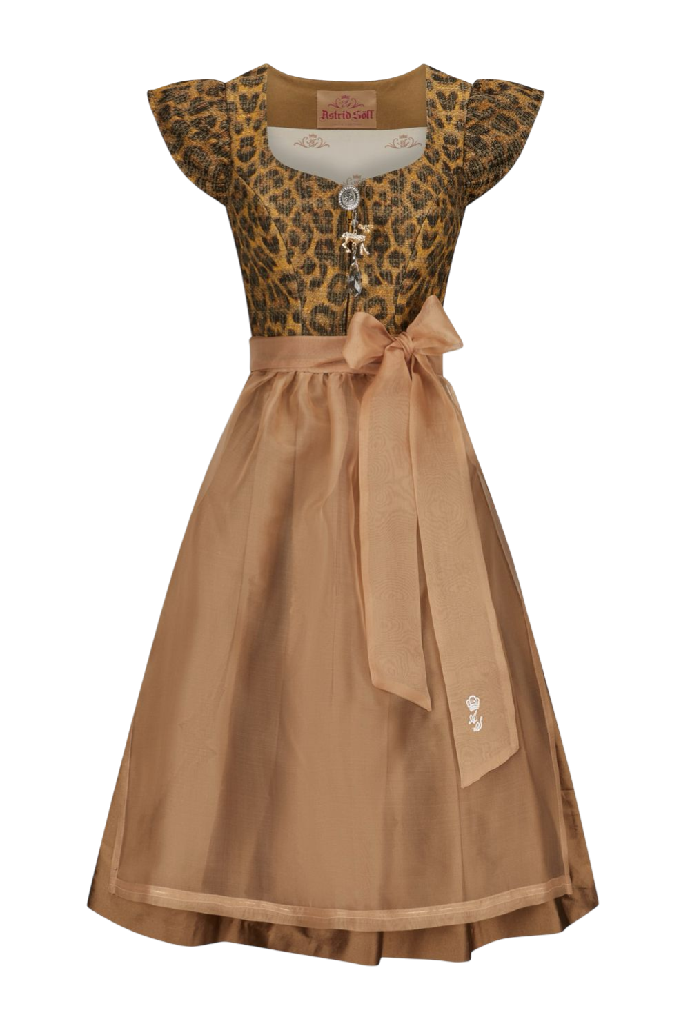 Dirndl „Lilly“ bronze mit Flügelarm