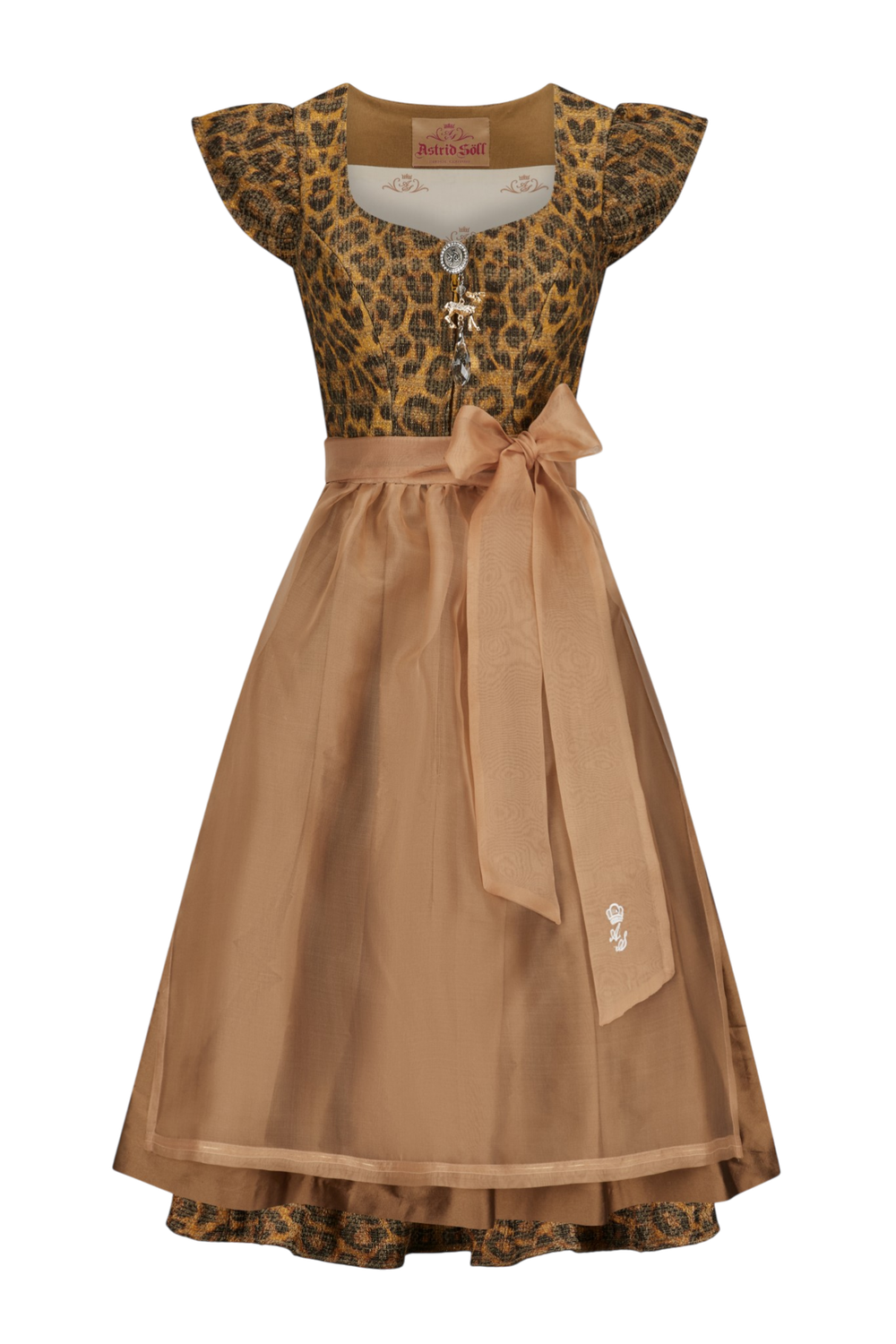 Dirndl „Lilly“ bronze mit Flügelarm