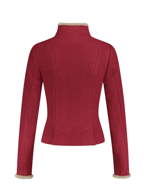Jacke „Lara“ bordeaux 