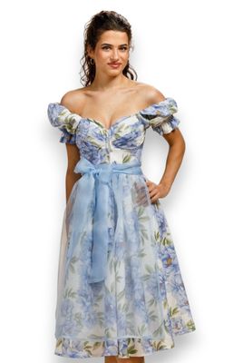 Dirndl „Elodie“ - Blau
