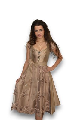 Dirndl „Dusty Rose“ - Cappuccino 