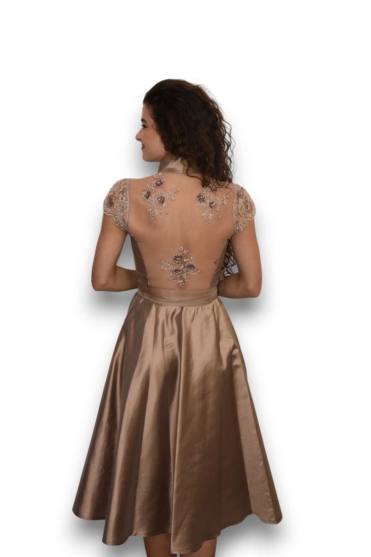 Dirndl „Dusty Rose“ - Cappuccino