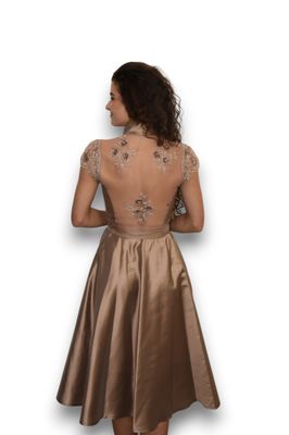 Dirndl „Dusty Rose“ - Cappuccino