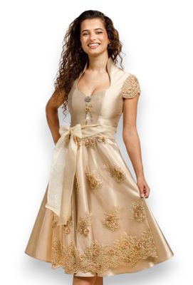 Dirndl „Dusty Rose“ -  Creme