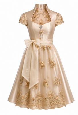Dirndl „Dusty Rose“ -  Creme