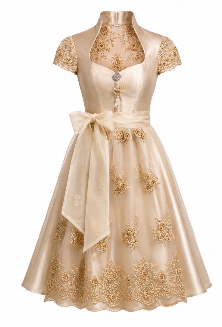Dirndl „Dusty Rose“ -  Creme