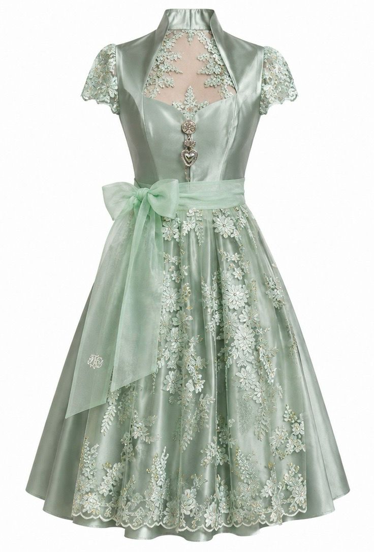 Dirndl „Dusty Rose“ - Salbei