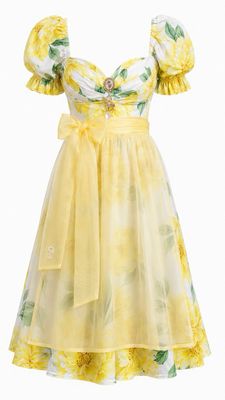 Dirndl „Elodie“ - Gelb