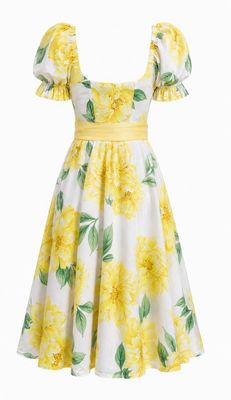 Dirndl „Elodie“ - Gelb