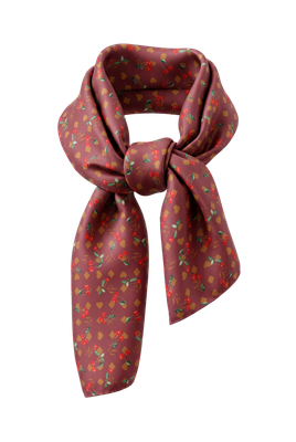 Seidentuch „Cerise Rouge“