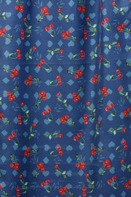 Seidentuch „Cerise Bleu“