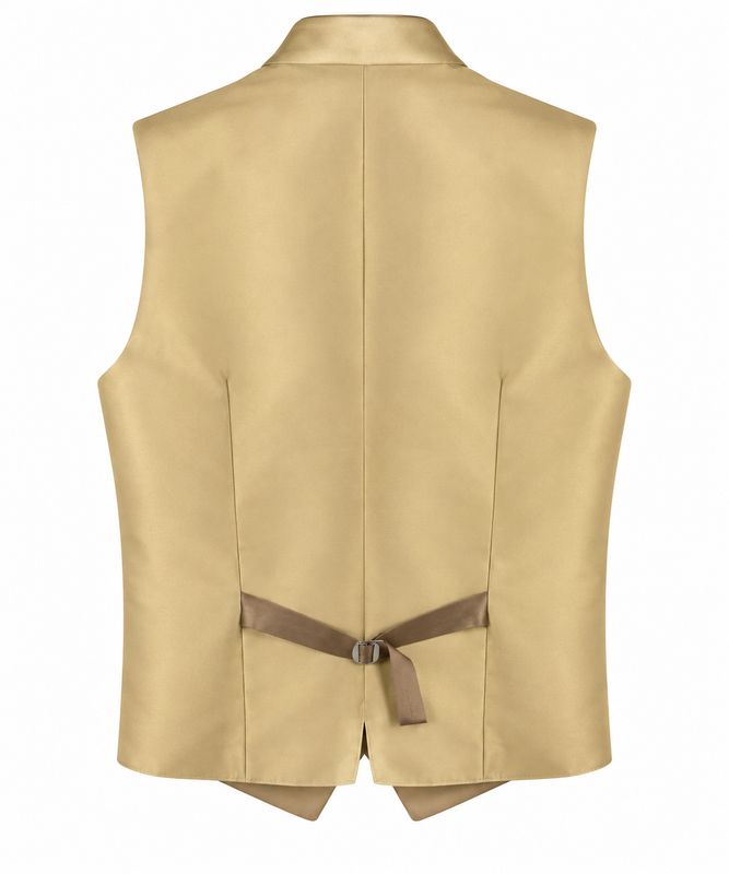 Herrenweste „Dusty Rose“ - Creme