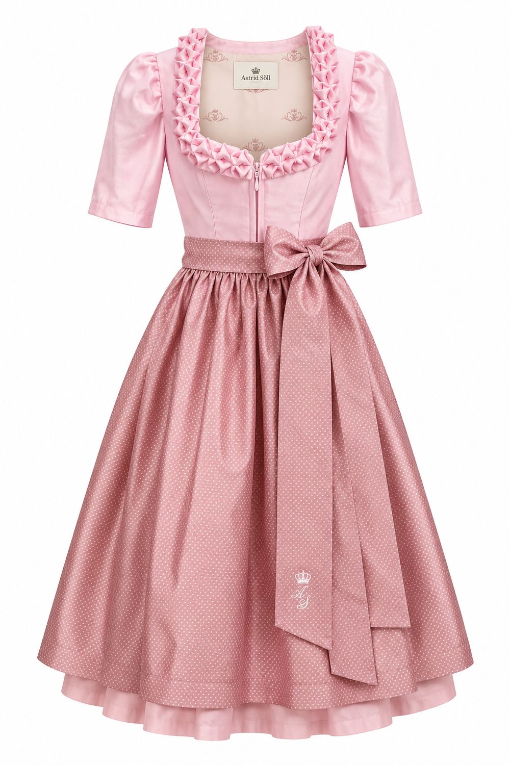Dirndl „Rosalie“ mit abknöpfbarem Kurzarm