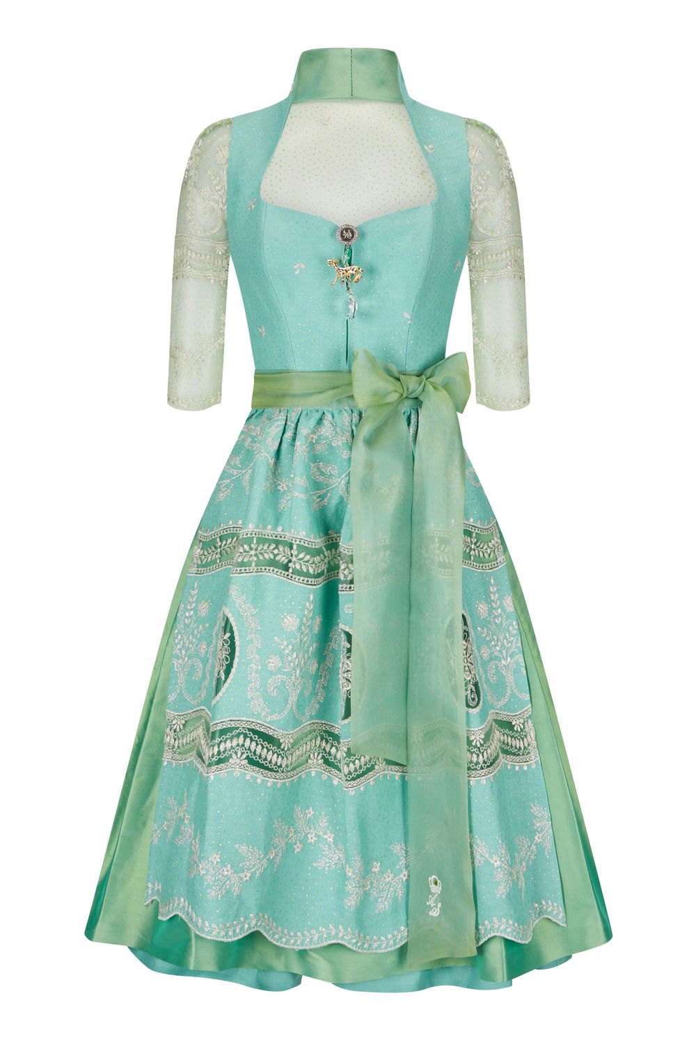 Dirndl  „Tamara“ mit Spitzenrücken