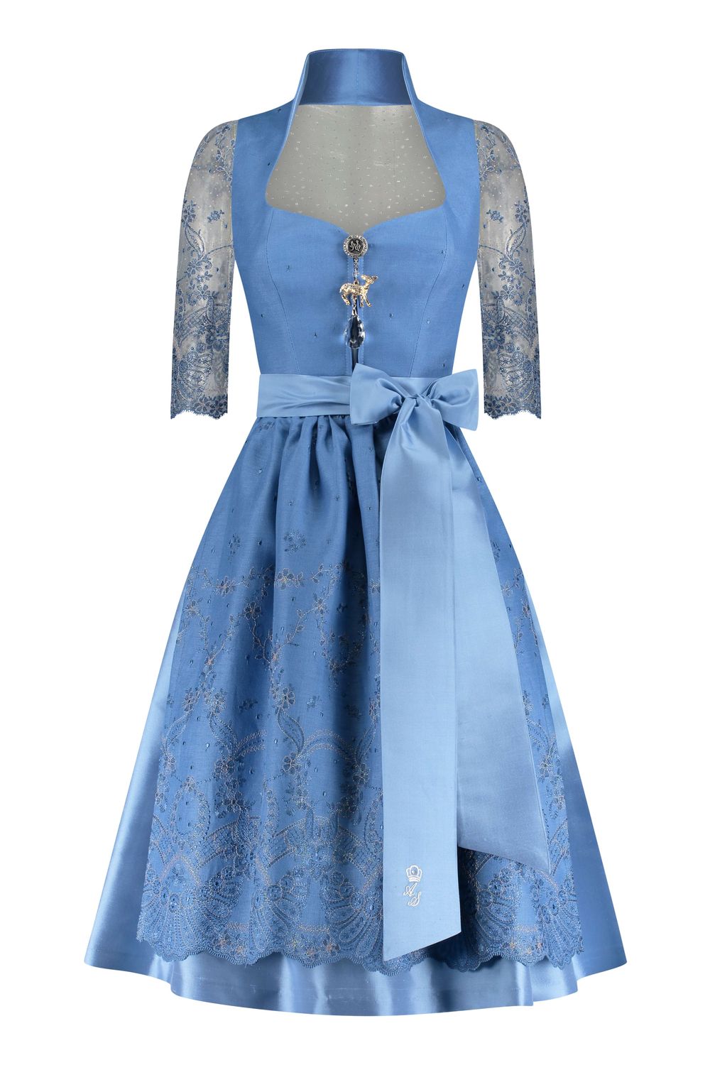 Dirndl  „Bibi“ mit Spitzenrücken