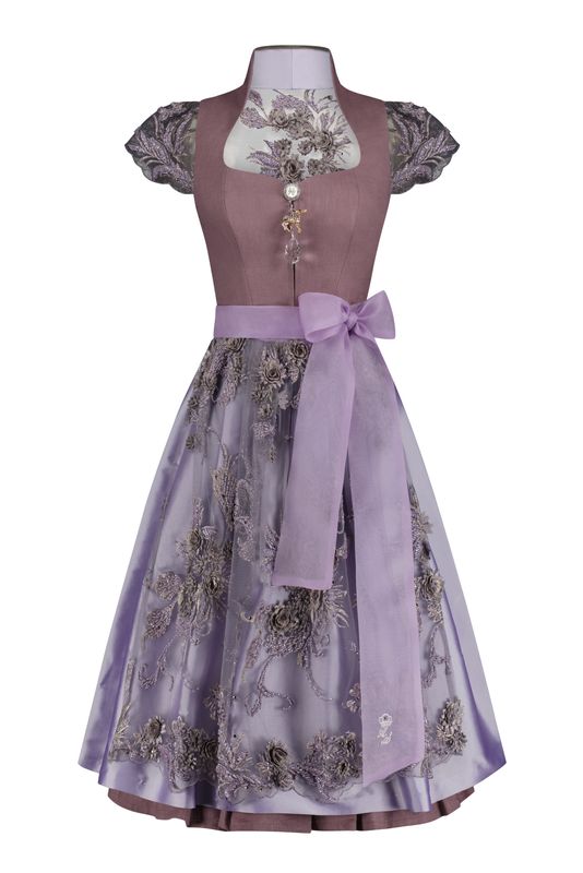 Dirndl  „Felicia“ mit Spitzenrücken