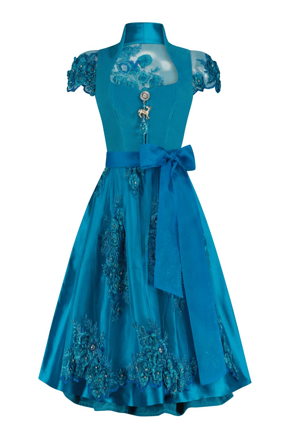 Dirndl  „Tina“ mit Spitzenrücken