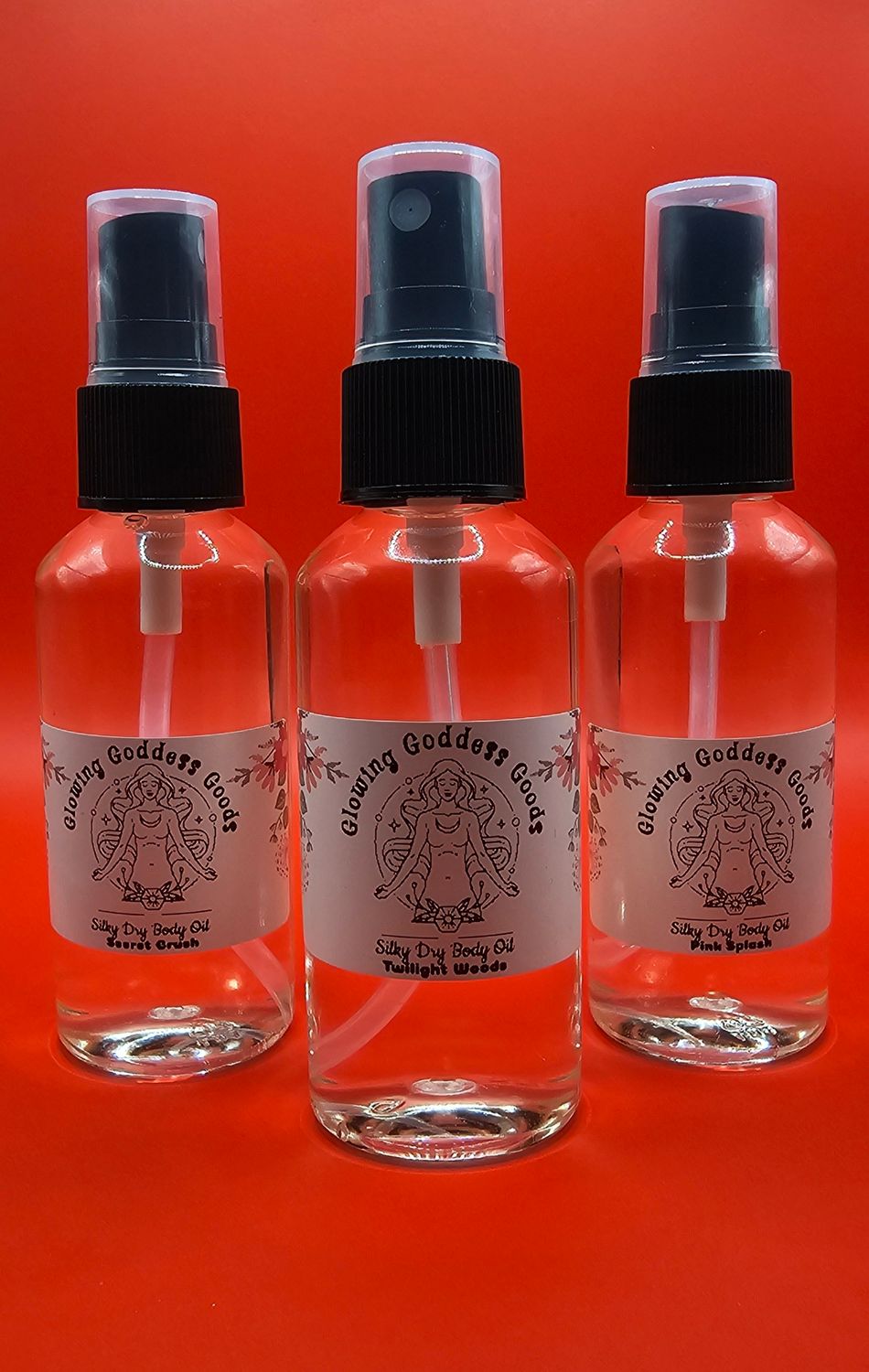 "Strawberry Champagne" Dry Body Oil