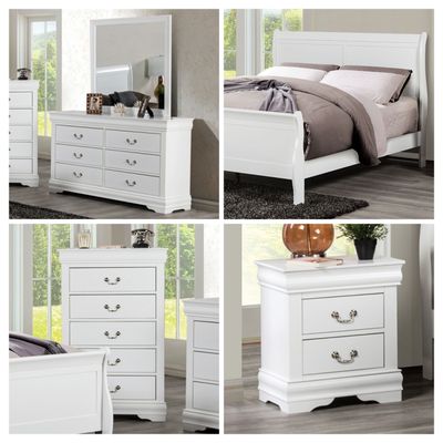 Louis Queen Size Bedroom 4PC Combo