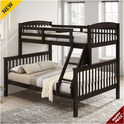 Brookings Twin/Full Bunk Bed - Dark Brown