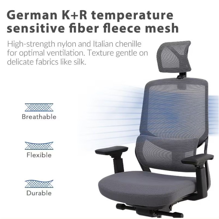 Soutien Ergonomic Office Chair - OC10 (Grey)
