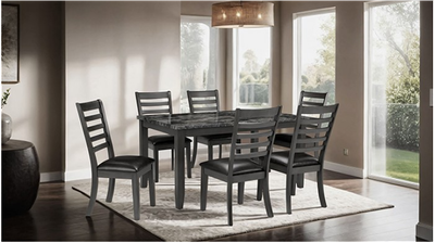 AIDA 7 Pc. Dinning Table Set