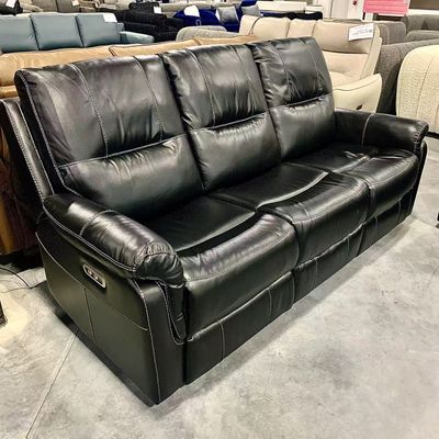Electric PU Leather Recliner Sofa for Living Room, Office